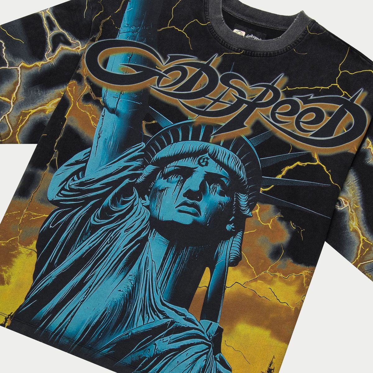 Godspeed Voltage T-shirt Black/Yellow
