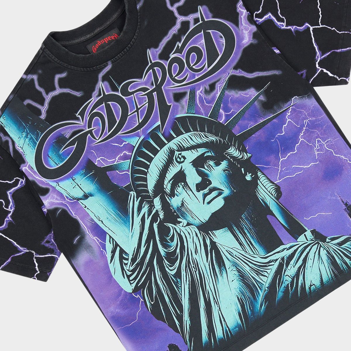 Godspeed Voltage T-shirt Grape