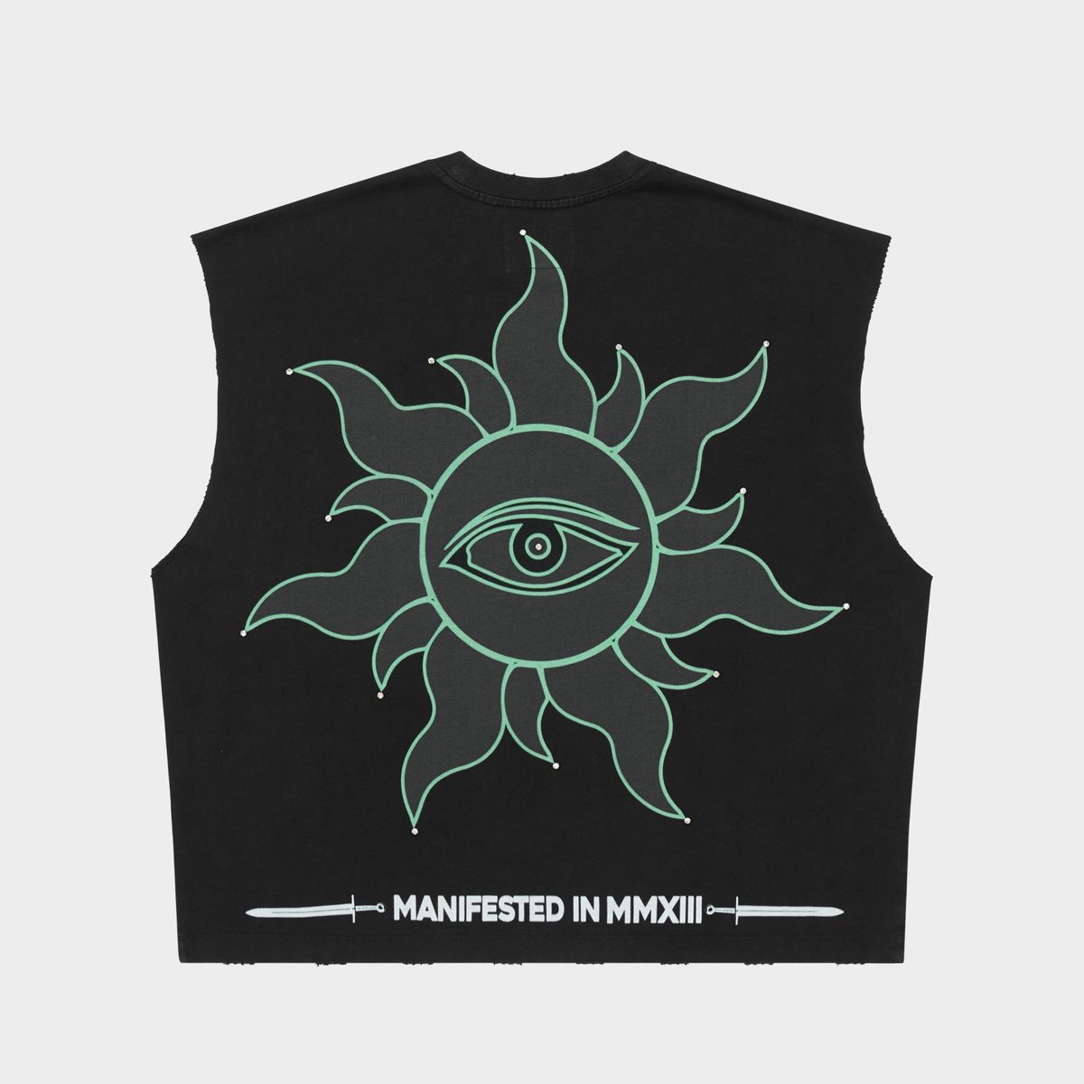 Godspeed Sunken Liberty Sleeveless Tshirt Black