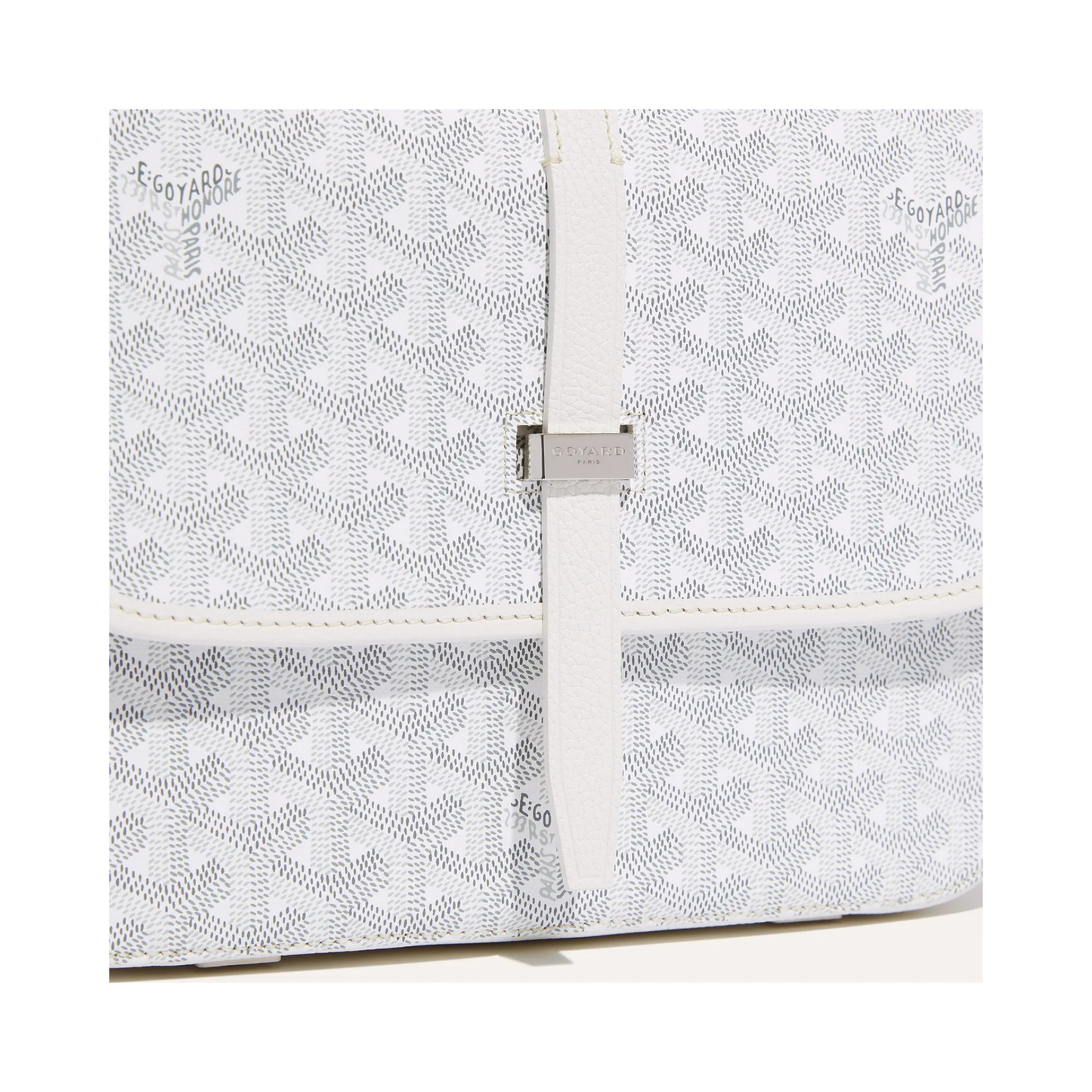 Goyard Belvedere white