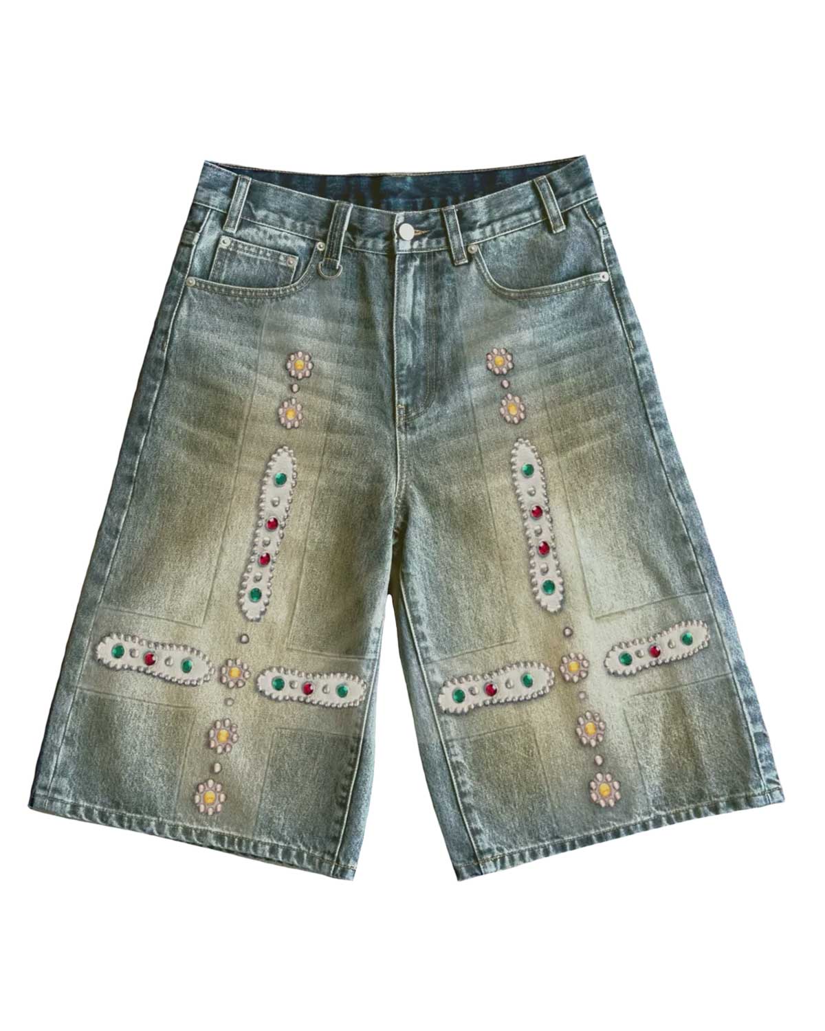 Bravest Studios Sapphire Jorts Blue
