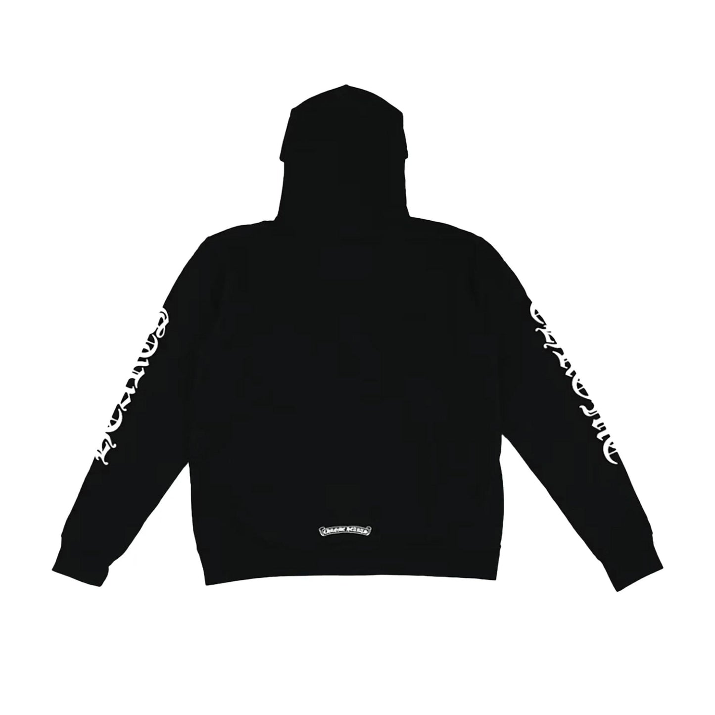 Chrome Hearts Vertical Logo Zip-Up Thermal Lined Hoodie