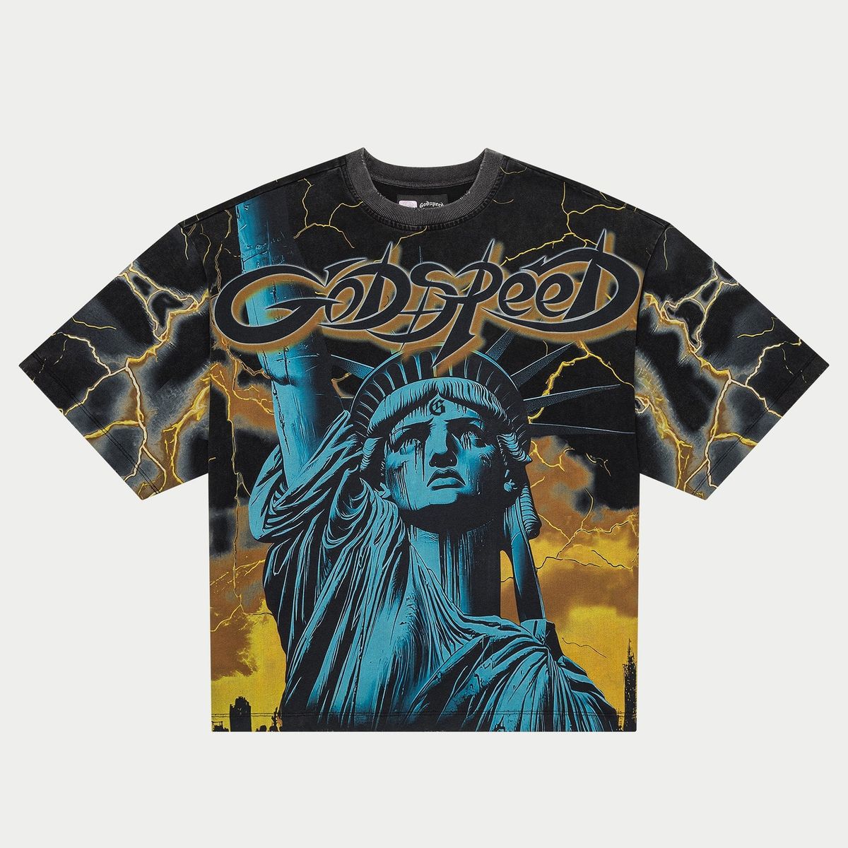 Godspeed Voltage T-shirt Black/Yellow