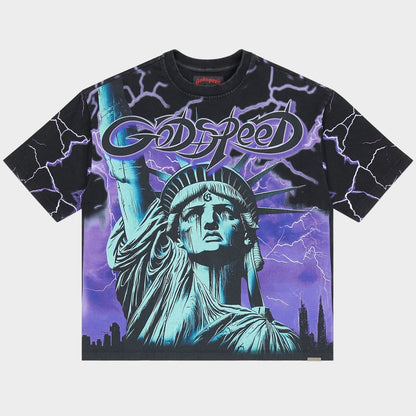 Godspeed Voltage T-shirt Grape