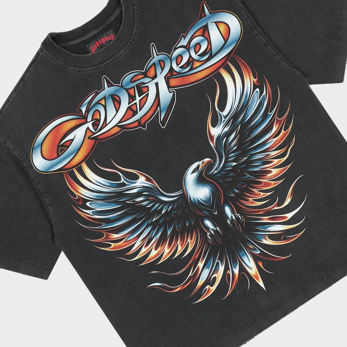 Godspeed Eagle Eye T-shirt Black
