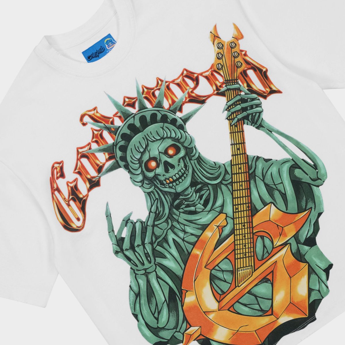 Godspeed Liberty Rock T-shirt NG White