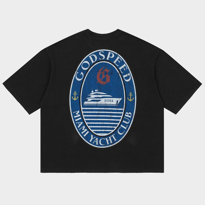 Godspeed GMYC Wave Runner T-shirt Black