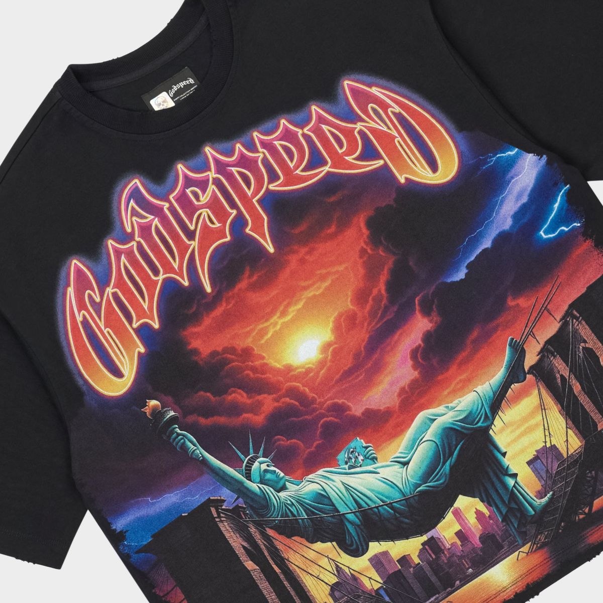Godspeed Burnt Bridges T-shirt Black