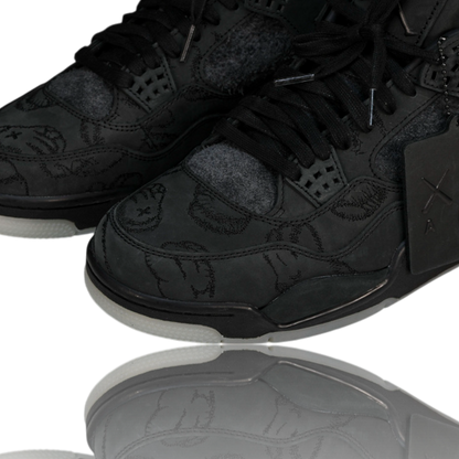 KAWS x AJ4 Retro 'Black'