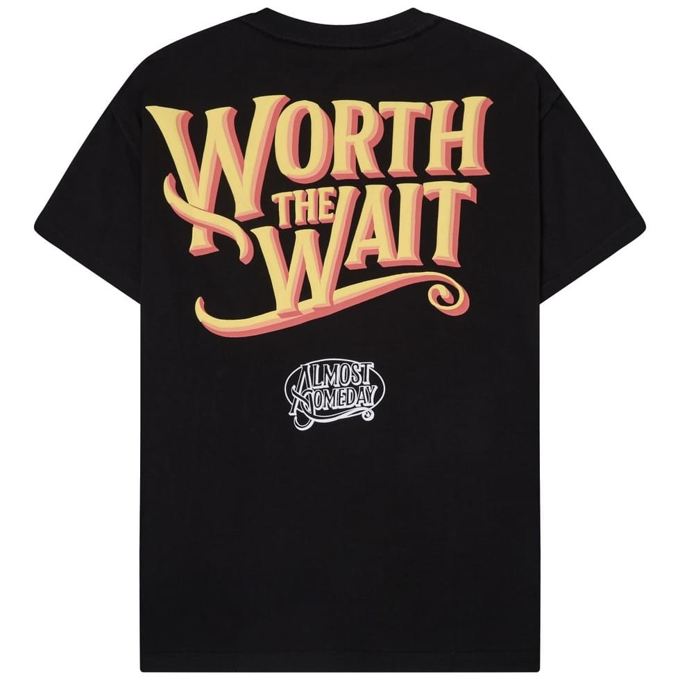 Almost Someday Grand Palermo Tee (Black) AS-S26-089