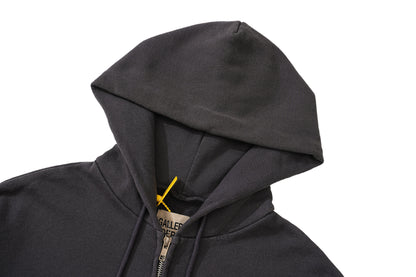 Artist Logo Full-Zip Hoodie – Black