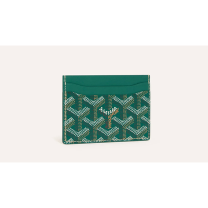 Goyard Saint Sulpice Card Holder emerald green