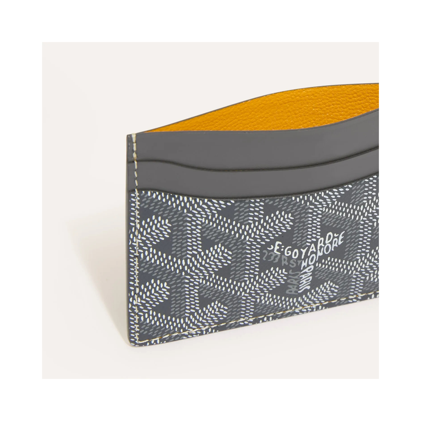 Goyard Saint Sulpice Card Holder slate grey