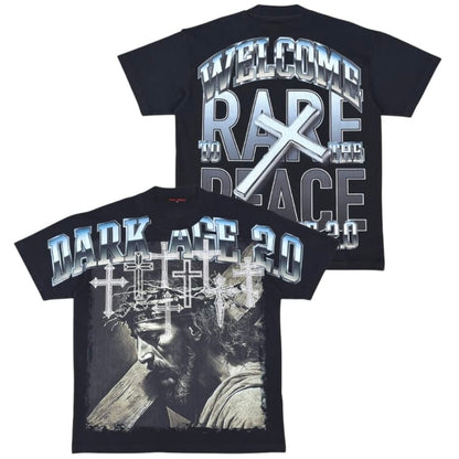 Rare Peace Jesus Dark Age 2.0 Tee (Black) RT6054