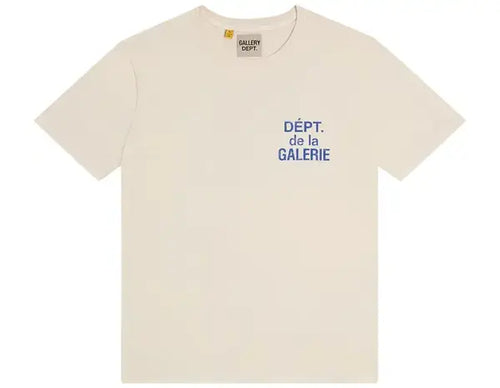Gallery Dept. French Tee 'Cream/Blue'