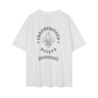 Chrome Hearts Iris Emblem Reflective Printed T-shirt 2621