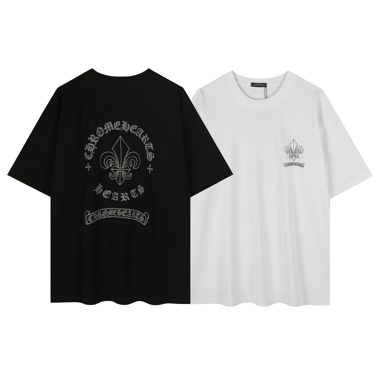 Chrome Hearts Iris Emblem Reflective Printed T-shirt 2621