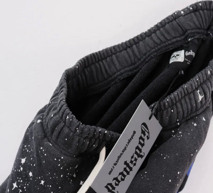 GOD SPEED SWEAT SHORTS, Blue/Black