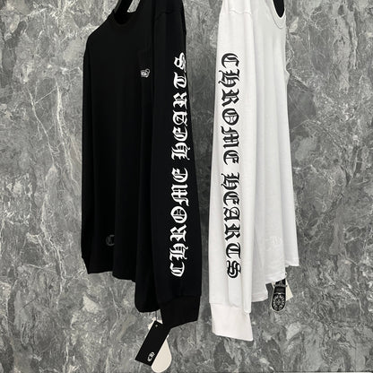Chrome Hearts Men's Long-Sleeve T-shirt Sweatshirt K8021