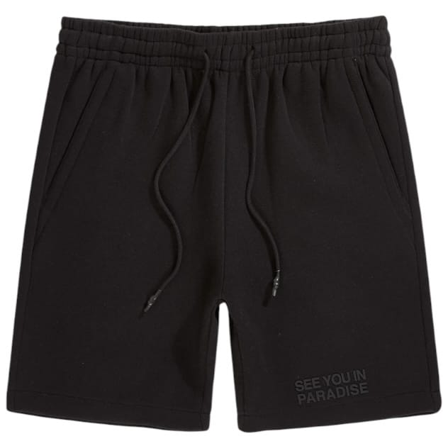 See You In Paradise Tonal Short Set (Black) 2078A/2078S