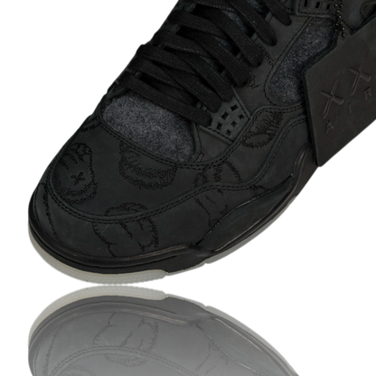 KAWS x AJ4 Retro 'Black'