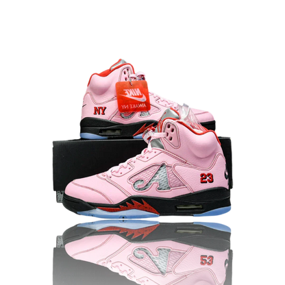 AJ5 Retro Awake NY 'Boro – Arctic Pink'