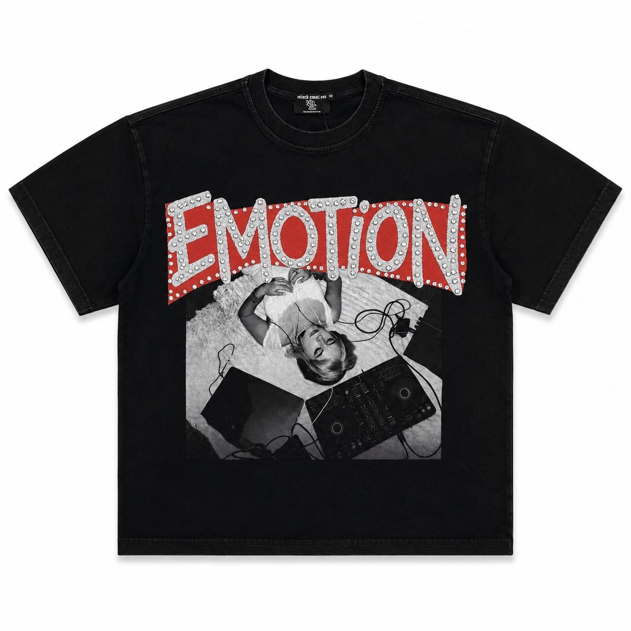 Mixed Emotion Tunes Tee (Black)