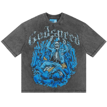 Godspeed Crowd Ng Tee (Grey Wash)