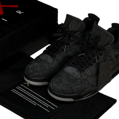 KAWS x AJ4 Retro 'Black'