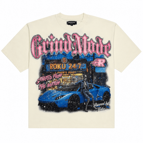 Roku Studio Grind Mode Boxy Tee (Eggshell) RK1481960-EGG