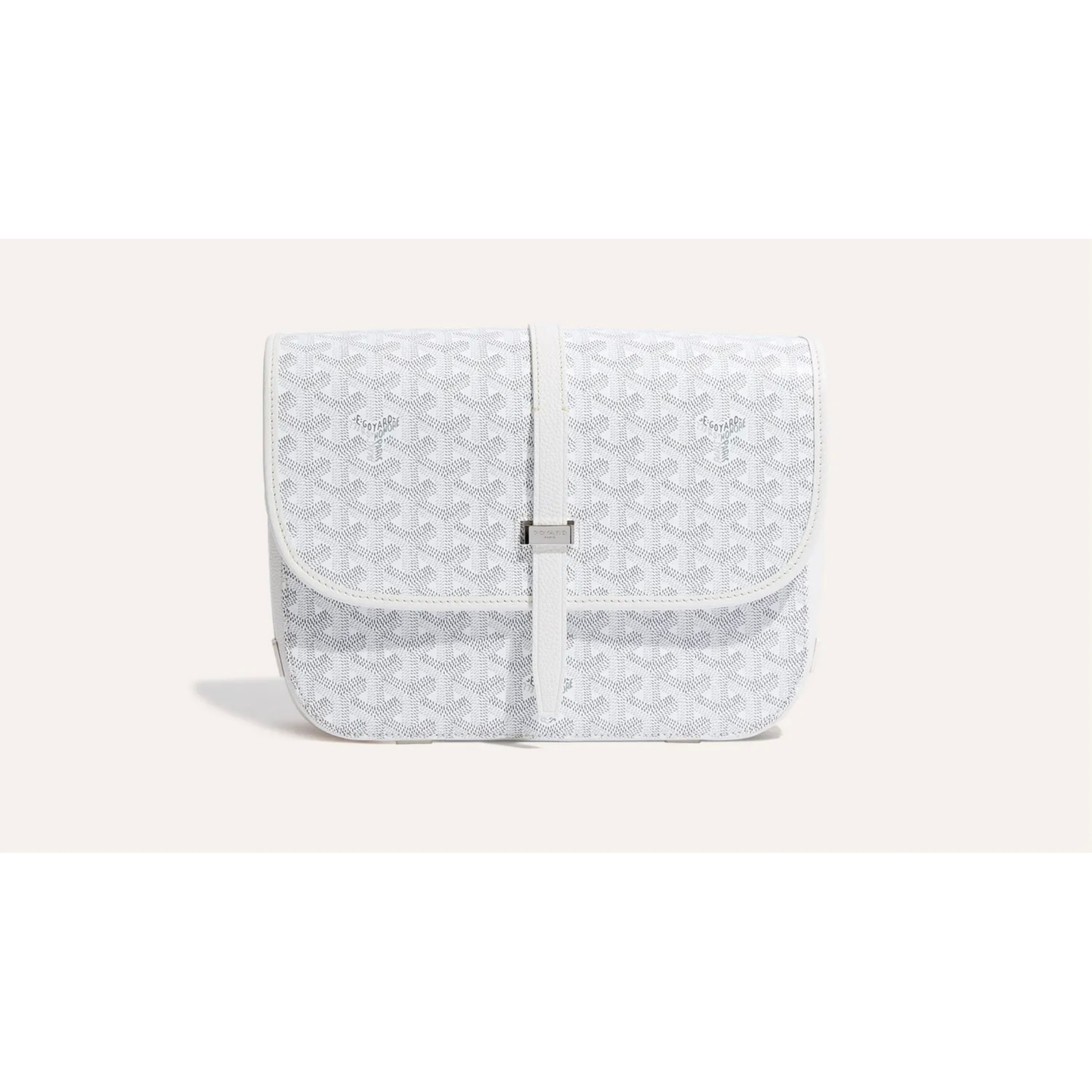 Goyard Belvedere white