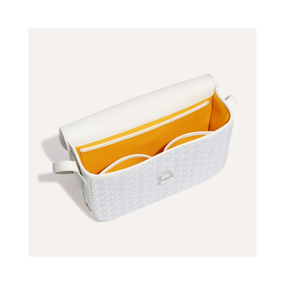 Goyard Belvedere white