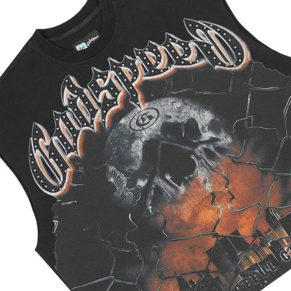 Godspeed Fences Sleeveless Tee (Black)