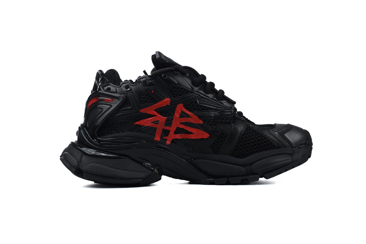 Balenciaga Runner 'Graffiti - Black Red'