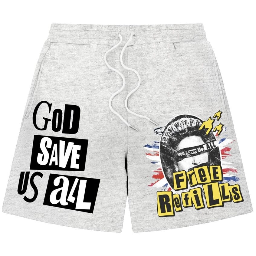 Free Refills Pistol Short (Heather Grey) FR-SUM26-014