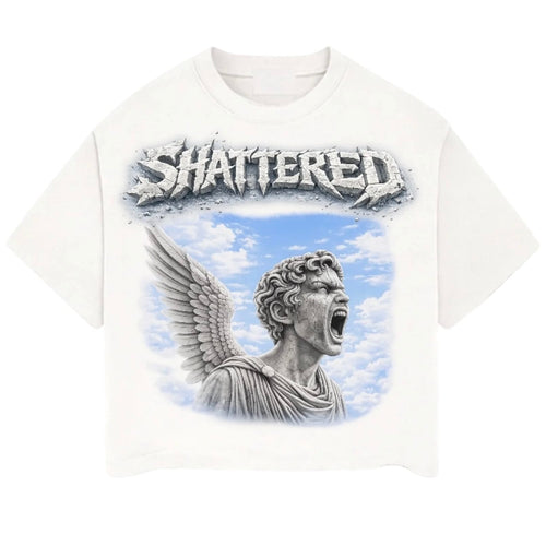 Shattered Hearts Heavens Rage Tee (Blue Sky White)