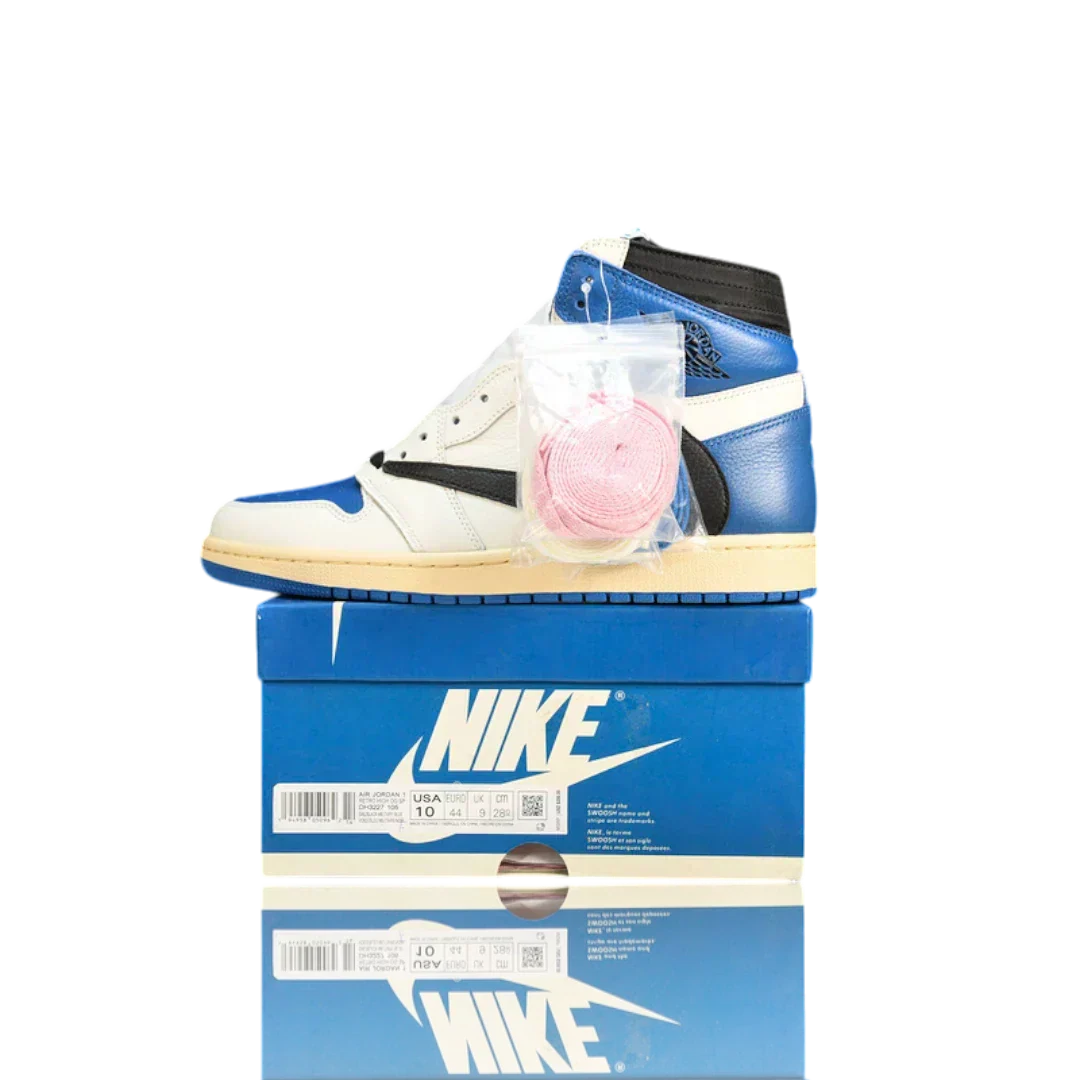 Travis Scott x AJ1 High x Fragment ‘Military Blue'