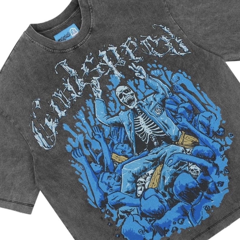 Godspeed Crowd Ng Tee (Grey Wash)
