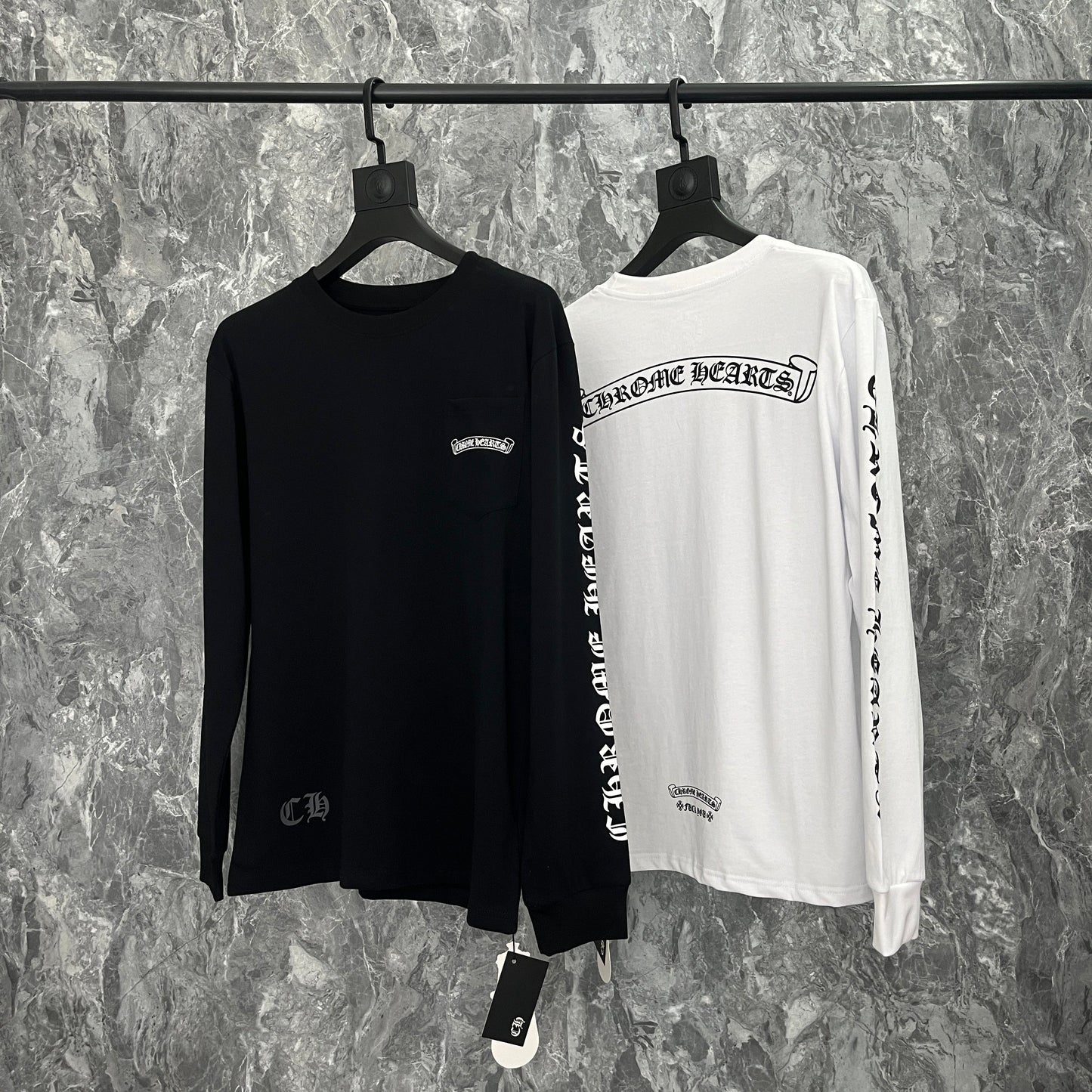 Chrome Hearts Men's Long-Sleeve T-shirt Sweatshirt K8021