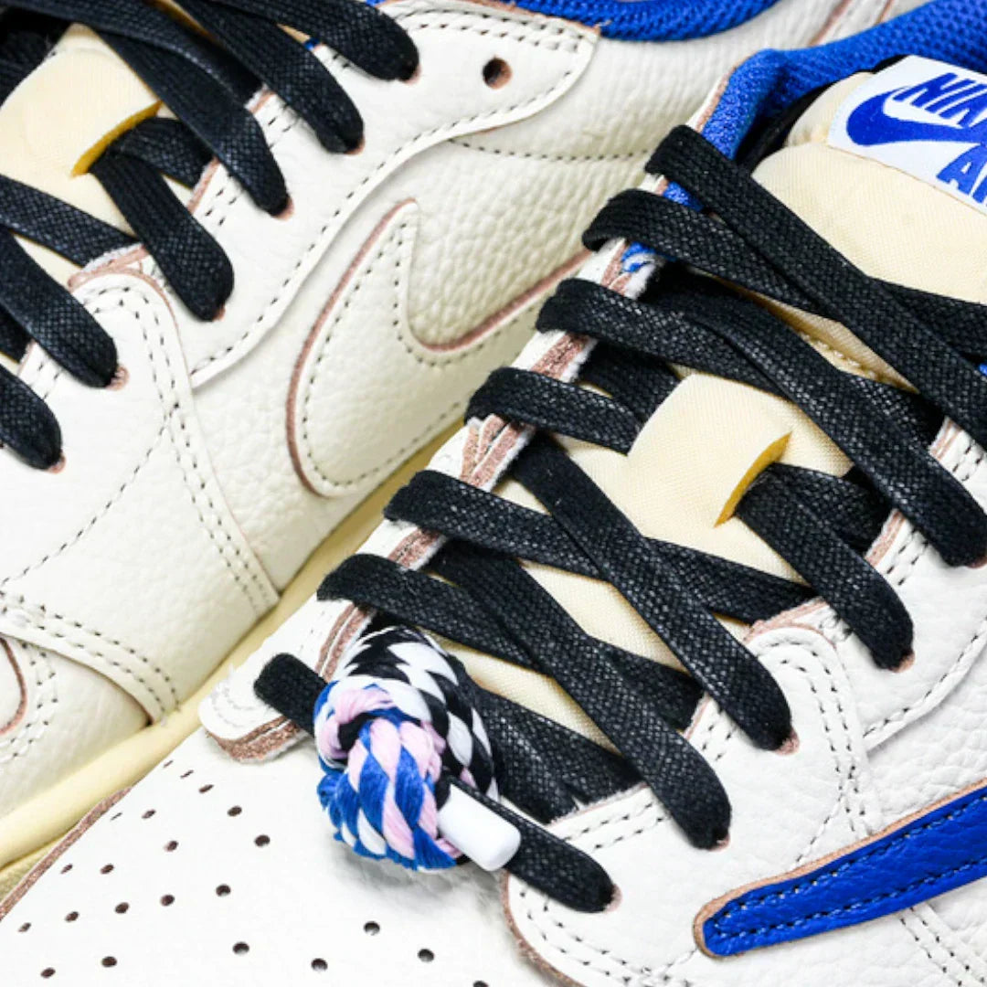 Travis Scott x Fragment AJ1 Low OG 'Sail Military Blue'