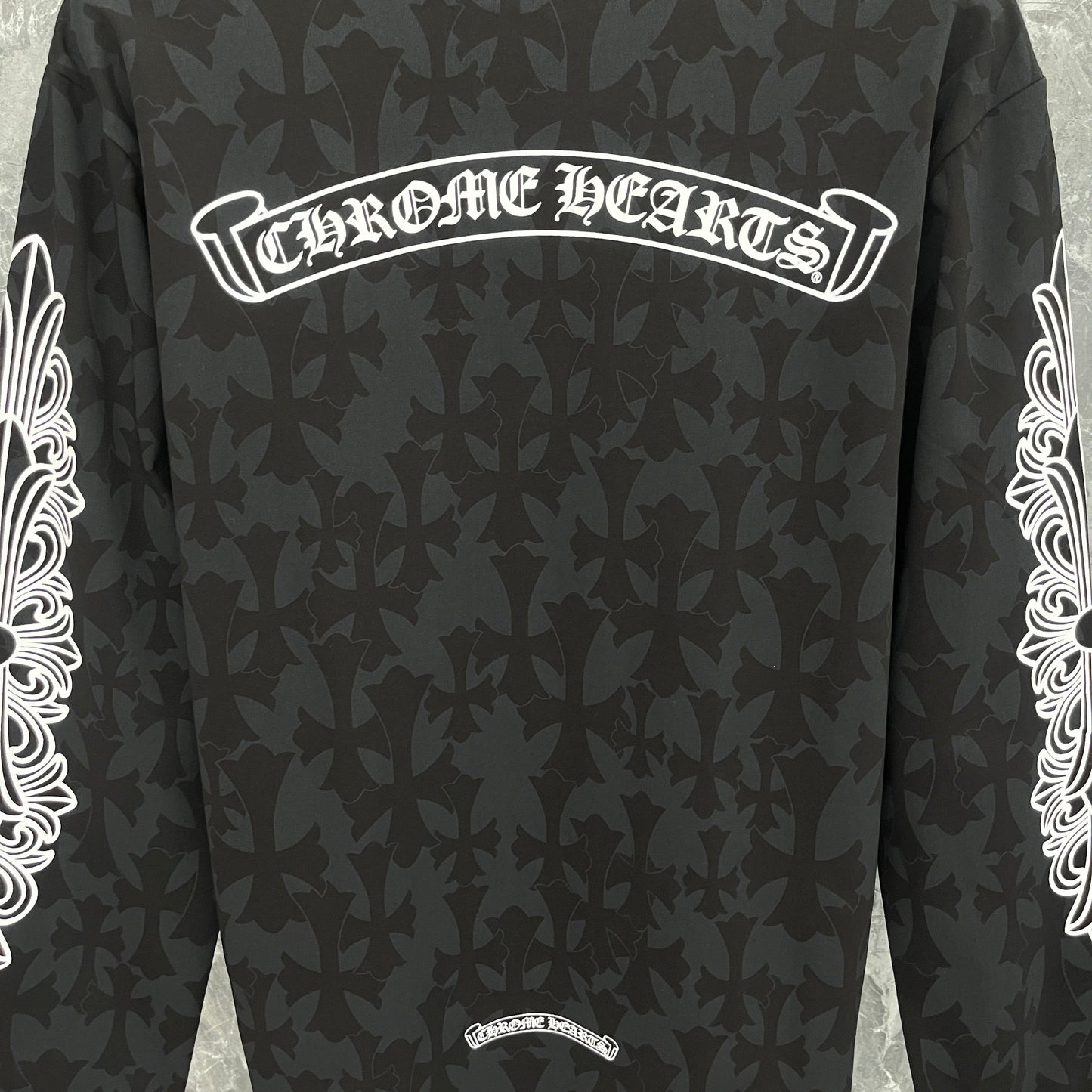 Chrome Hearts Men's Long-Sleeve T-shirt Sweatshirt K9019
