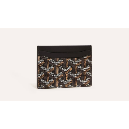 Goyard Saint Sulpice Card Holder black & tan