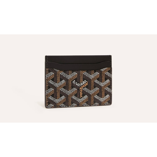 Goyard Saint Sulpice Card Holder black & tan