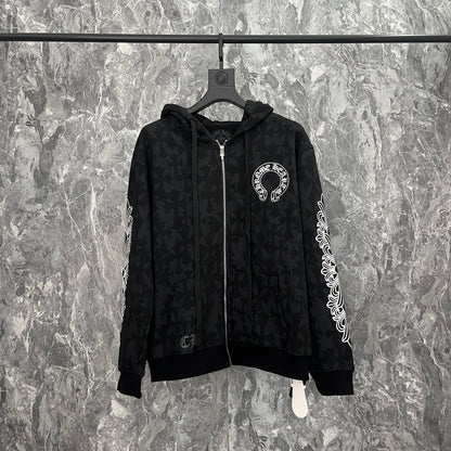 Chrome Hearts Zip Up Hoodie K5028