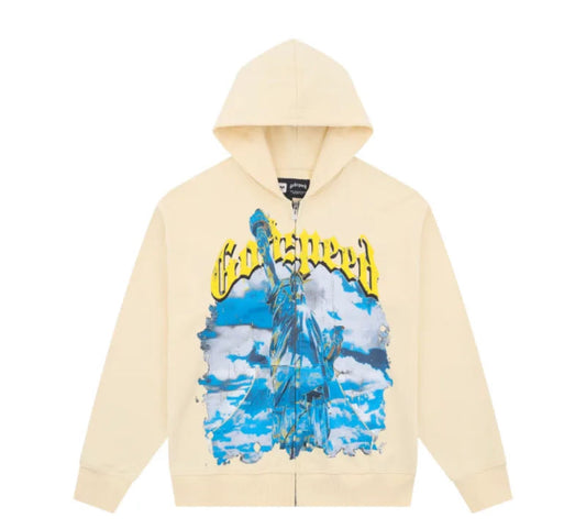 Godspeed Chrome Liberty Hoodie Bone