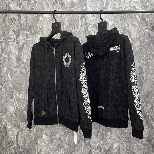 Chrome Hearts Zip Up Hoodie K5028