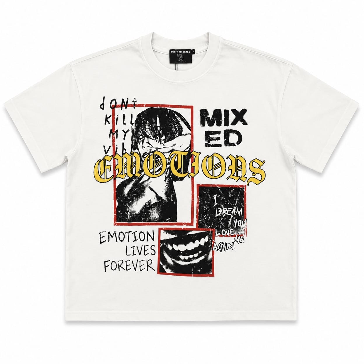 Mixed Emotion Forever Tee (White)