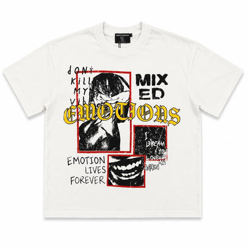 Mixed Emotion Forever Tee (White)