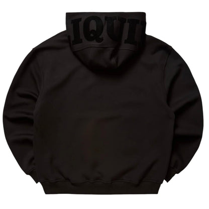 Liquid Crystals Chenille Hoodie & Pants Set (Black)