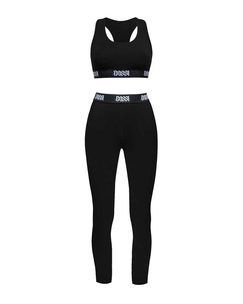 Bossi Women's Femme Leggings Set Black